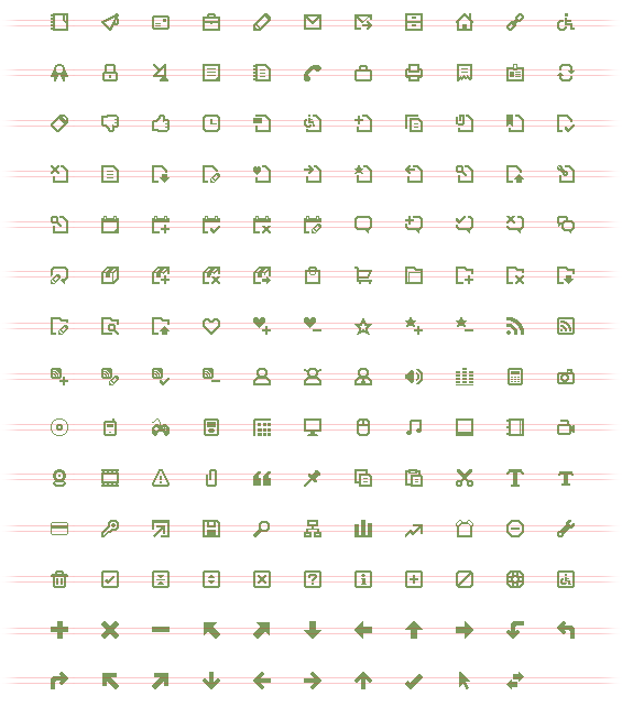 Simply Bold Pixel Samples