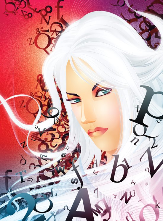 Magazine cover design