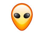 alien head orange