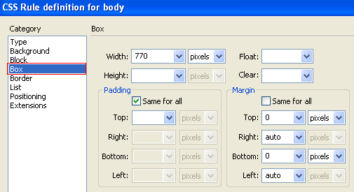 css definition